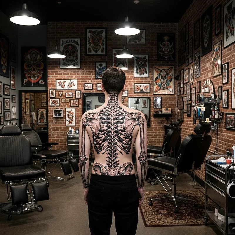 15 Skeleton Tattoo Ideas Perfect for Gothic Styles