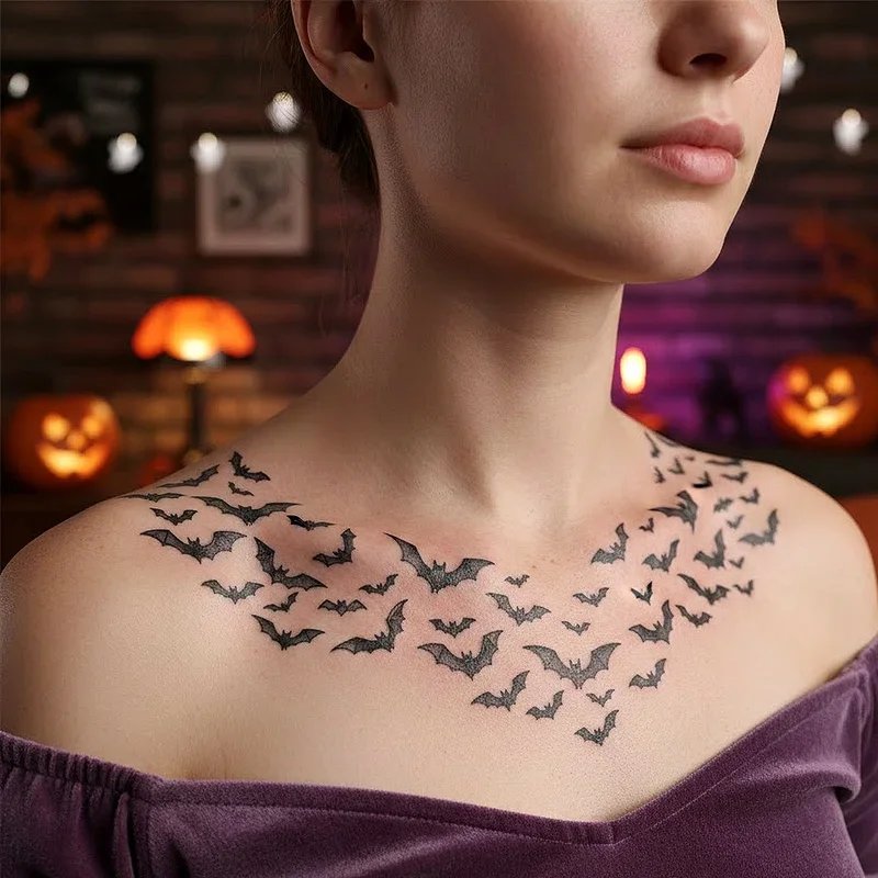 Flash Halloween Tattoo Ideas