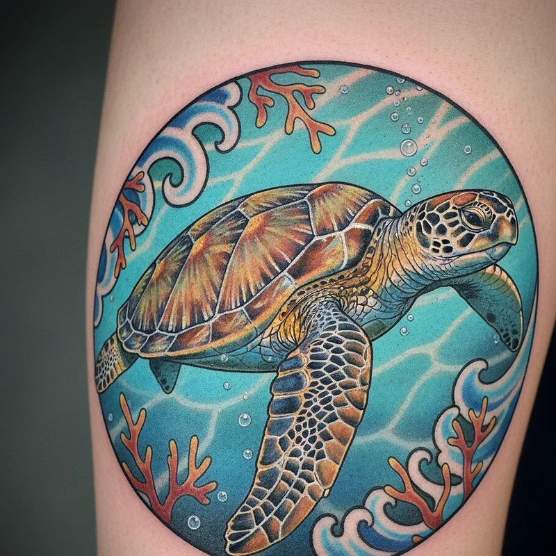 Turtle Tattoo Ideas