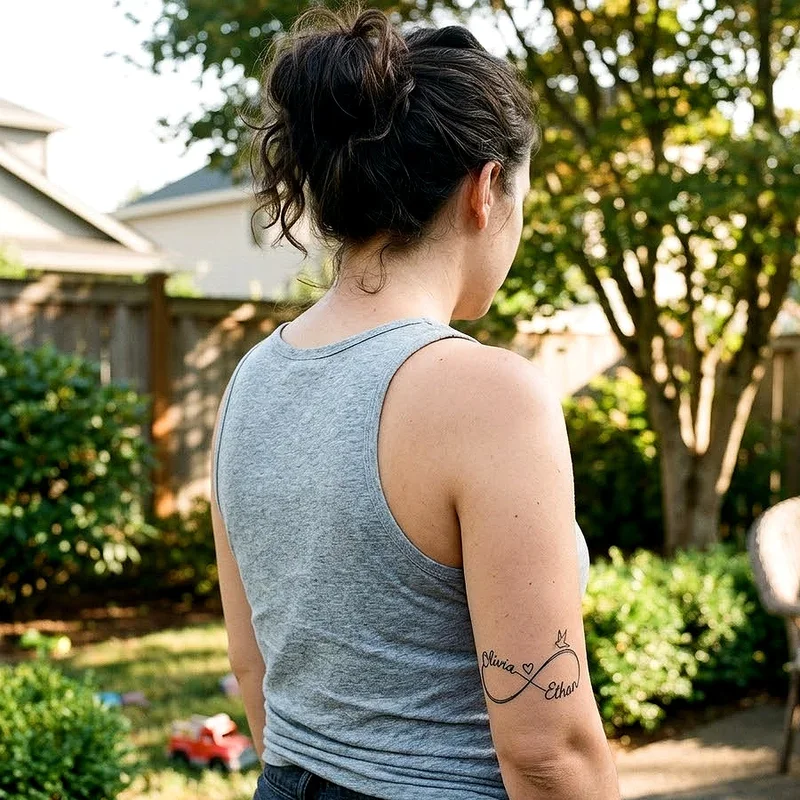 Tattoo Ideas for Women with Kids Names