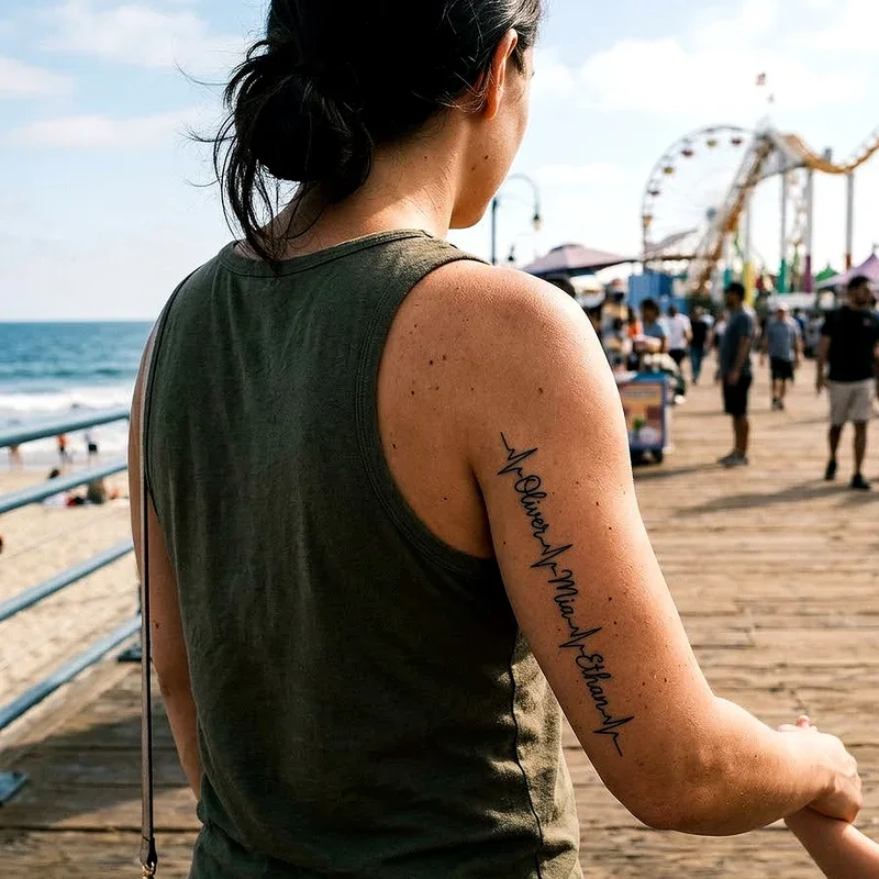 Tattoo Ideas for Women with Kids Names
