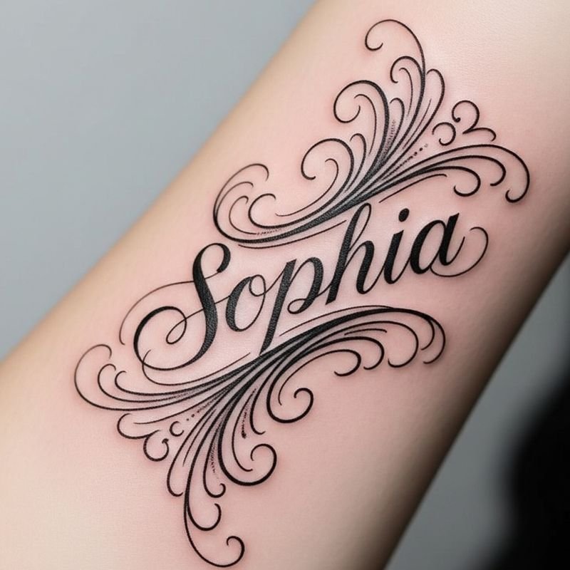 15 Name Tattoo Ideas That Feel Personal and Timeless