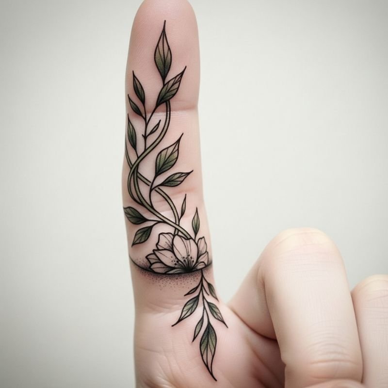 15 Finger Tattoo Ideas That Are Small but Stylish
