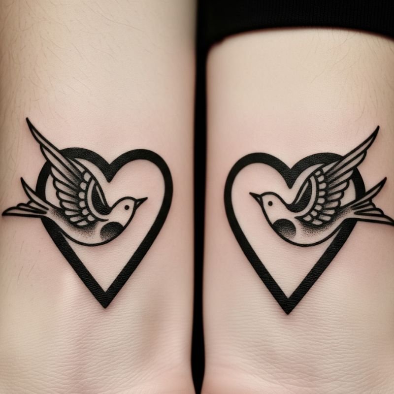 15 Matching Tattoo Ideas for Couples and Best Friends