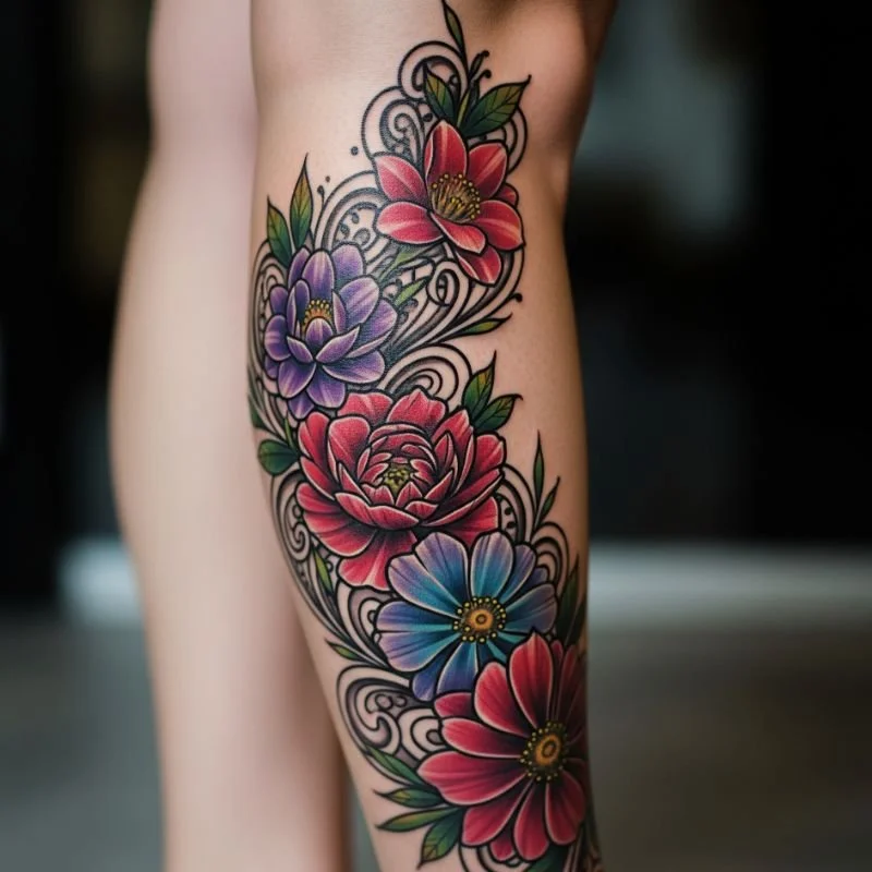 15 Leg Tattoo Ideas That Are Bold, Cool, and Unique