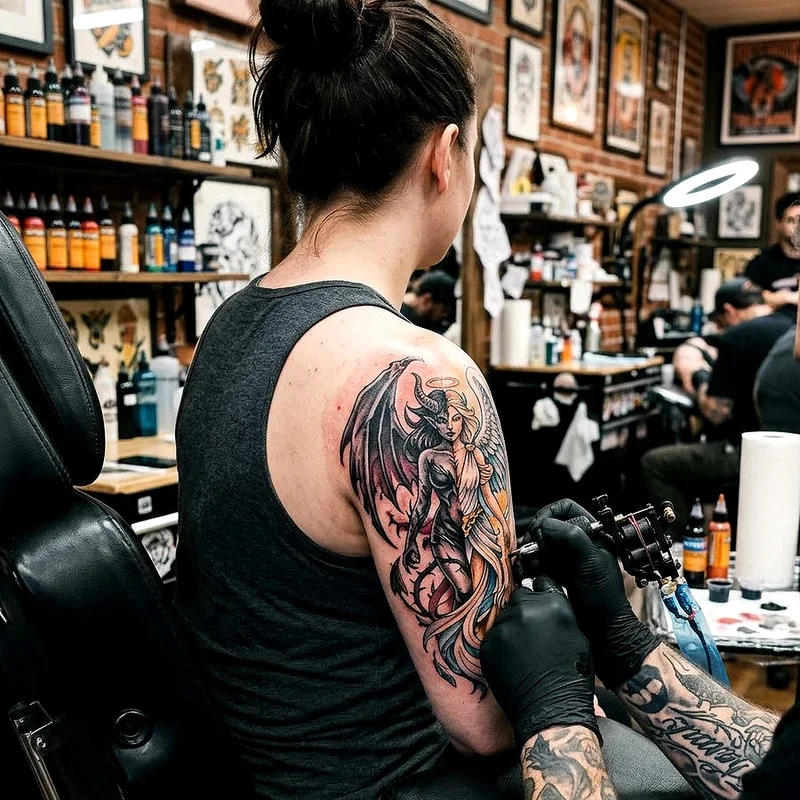 Demon Girl Tattoo Ideas