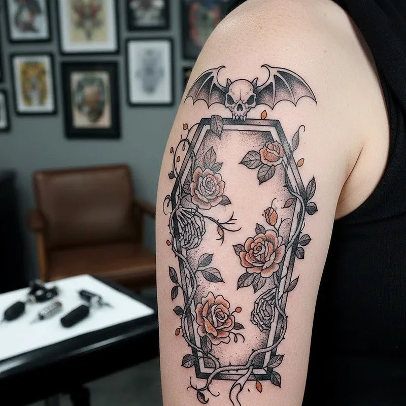 Flash Halloween Tattoo Ideas