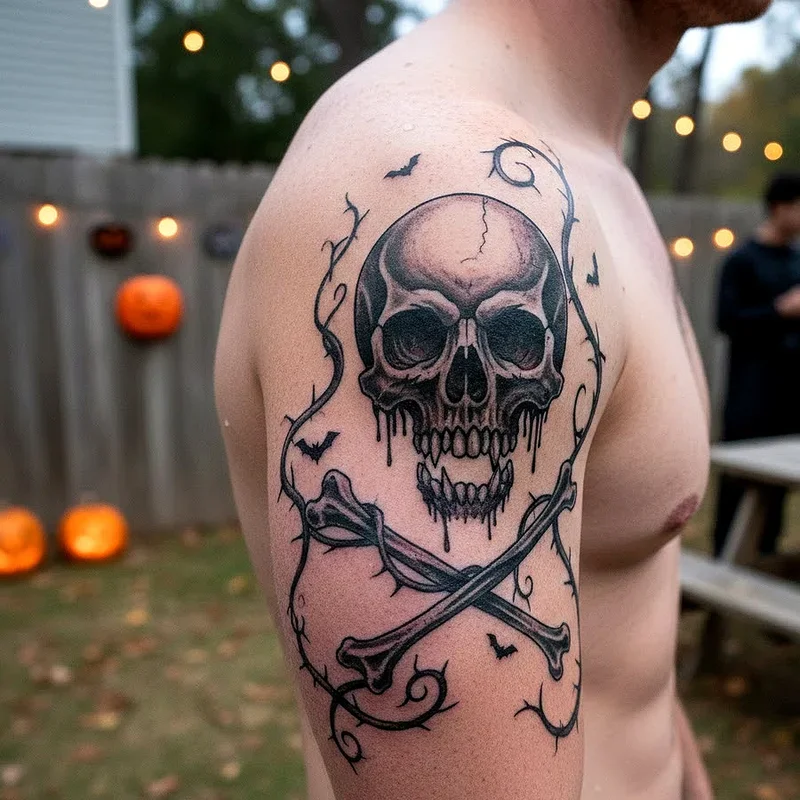 Flash Halloween Tattoo Ideas