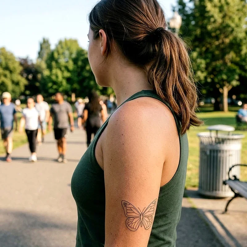 Simple Outline Tattoo Ideas