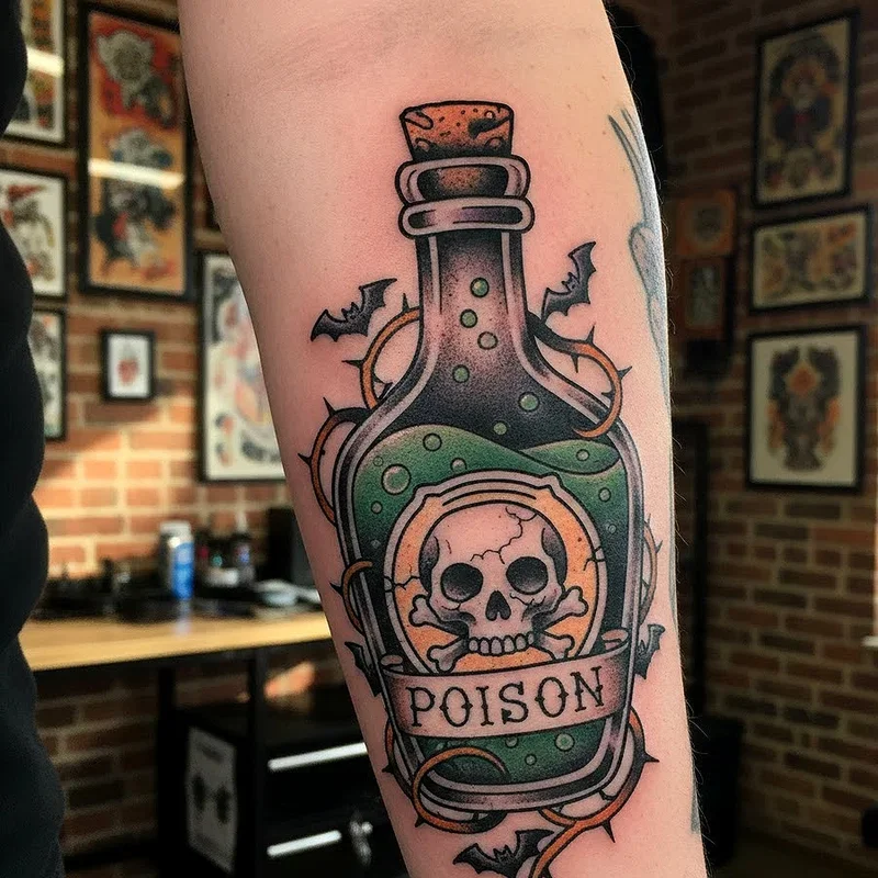 Flash Halloween Tattoo Ideas