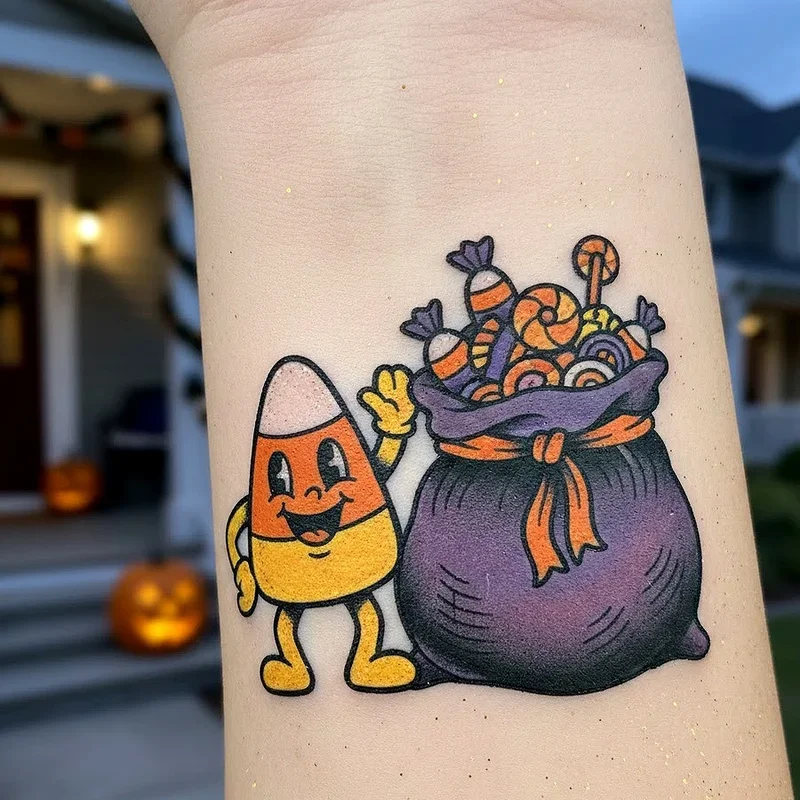 Flash Halloween Tattoo Ideas