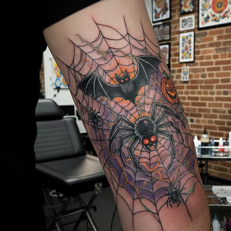 Flash Halloween Tattoo Ideas