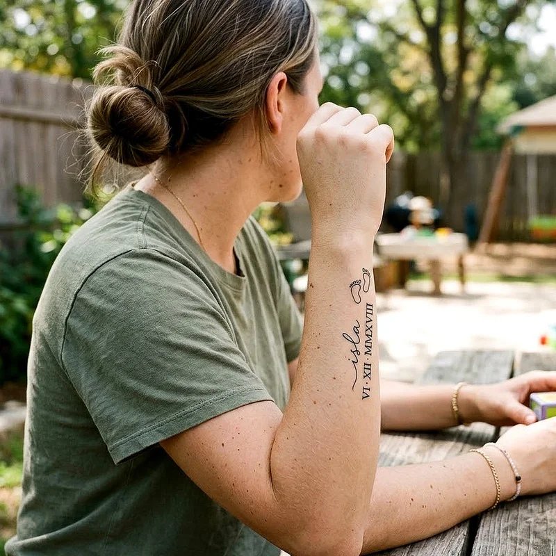 Tattoo Ideas for Women with Kids Names