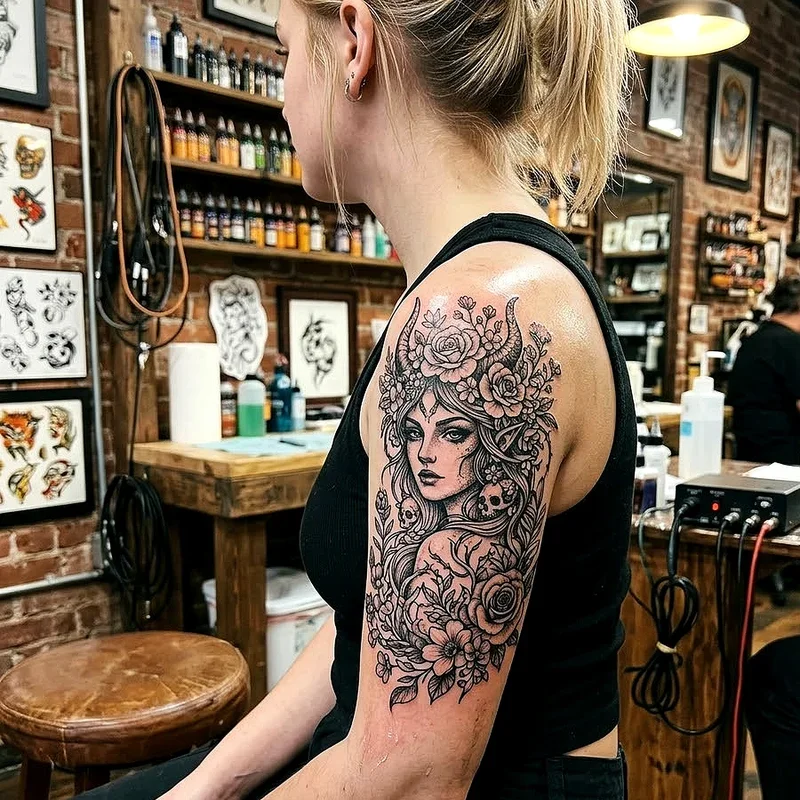Demon Girl Tattoo Ideas