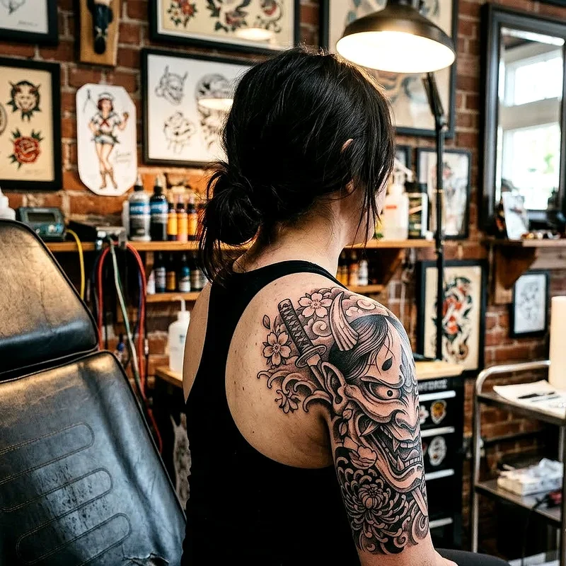 Demon Girl Tattoo Ideas