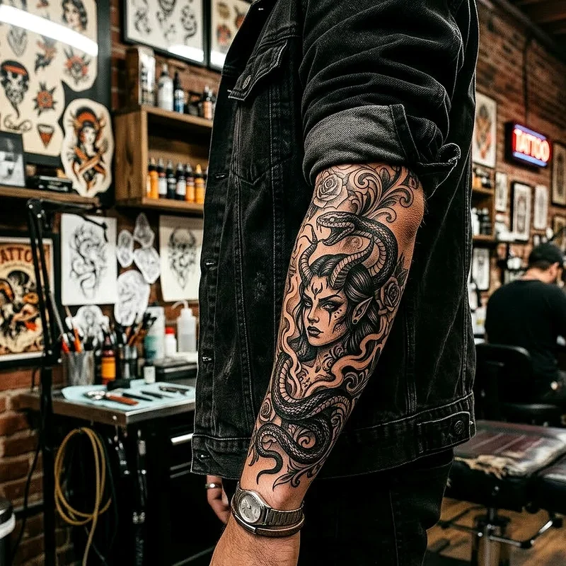 Demon Girl Tattoo Ideas
