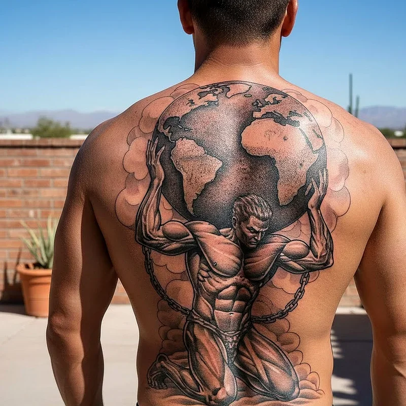 Strength Tattoo Ideas for Men