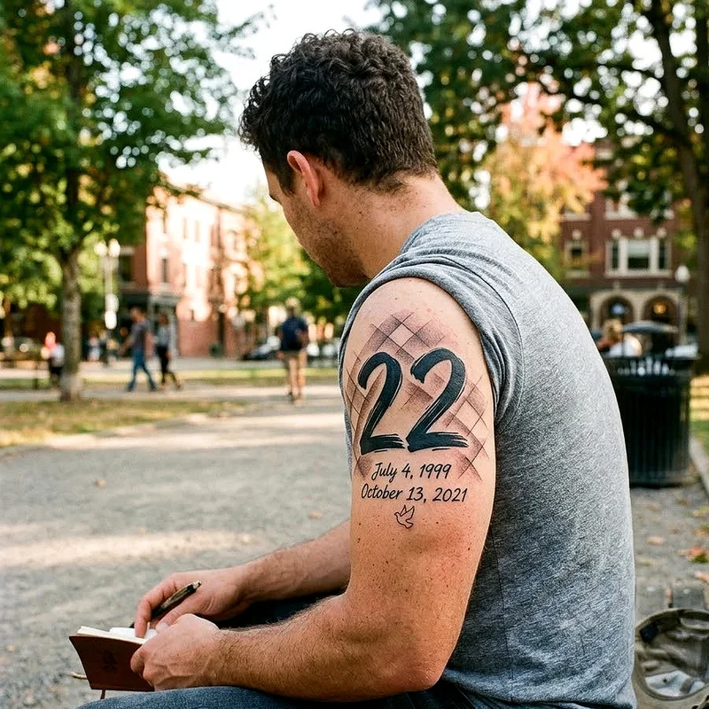 Number 22 Tattoo Ideas