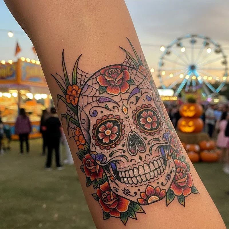 Flash Halloween Tattoo Ideas