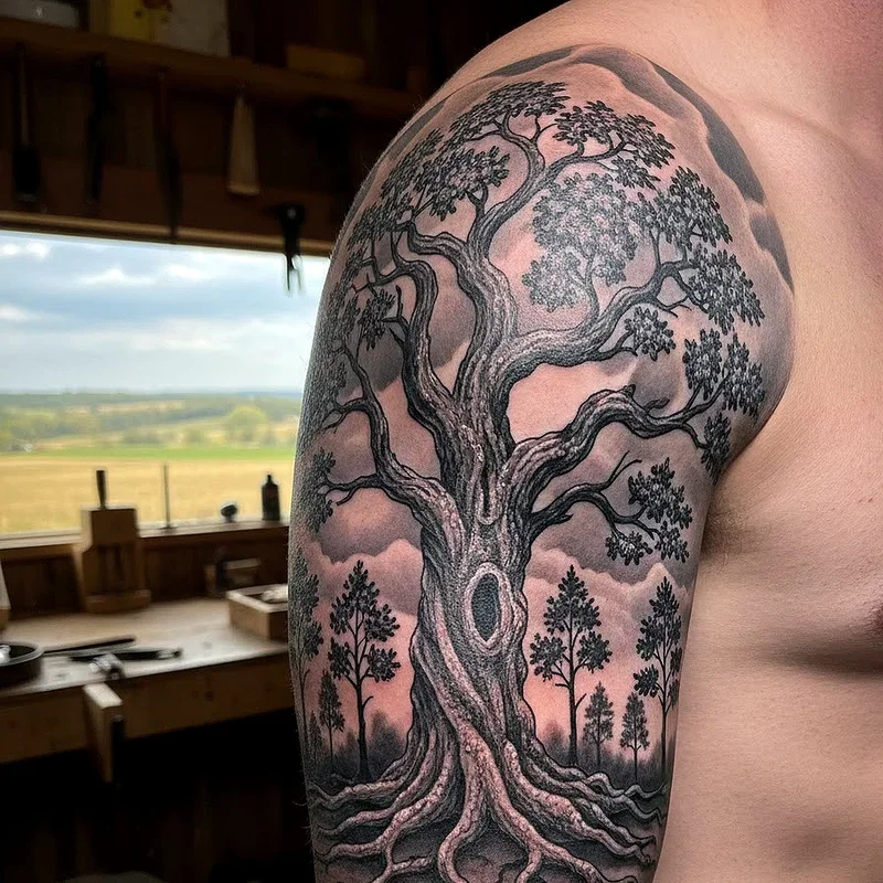 Strength Tattoo Ideas for Men