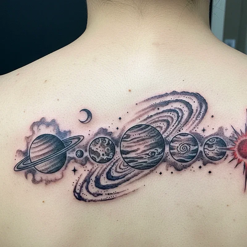 Space Tattoo Ideas
