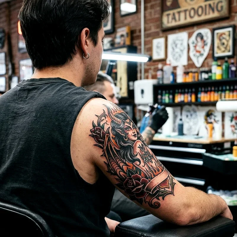 Demon Girl Tattoo Ideas