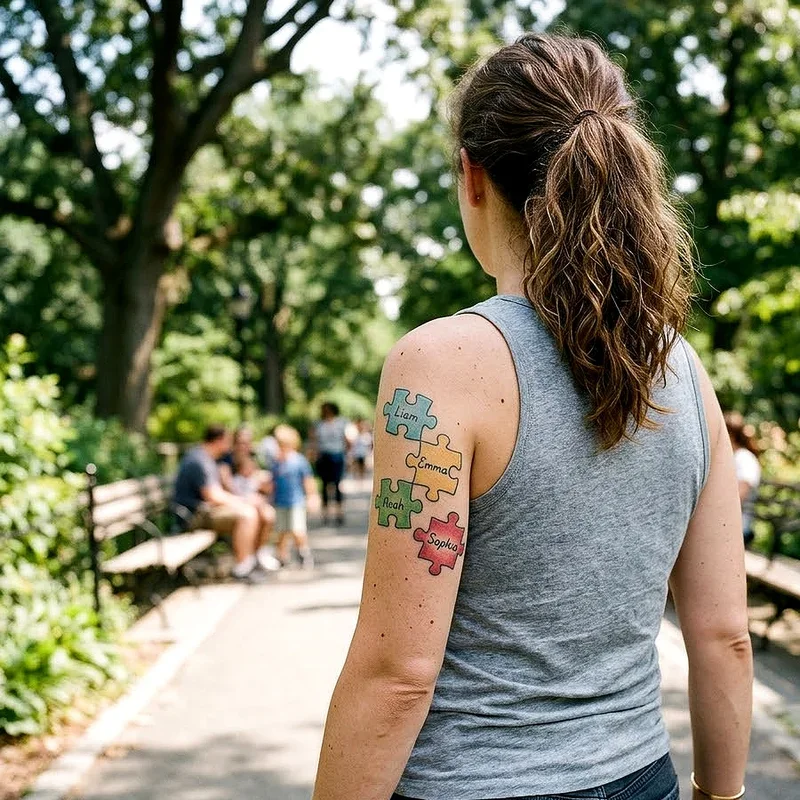 Tattoo Ideas for Women with Kids Names