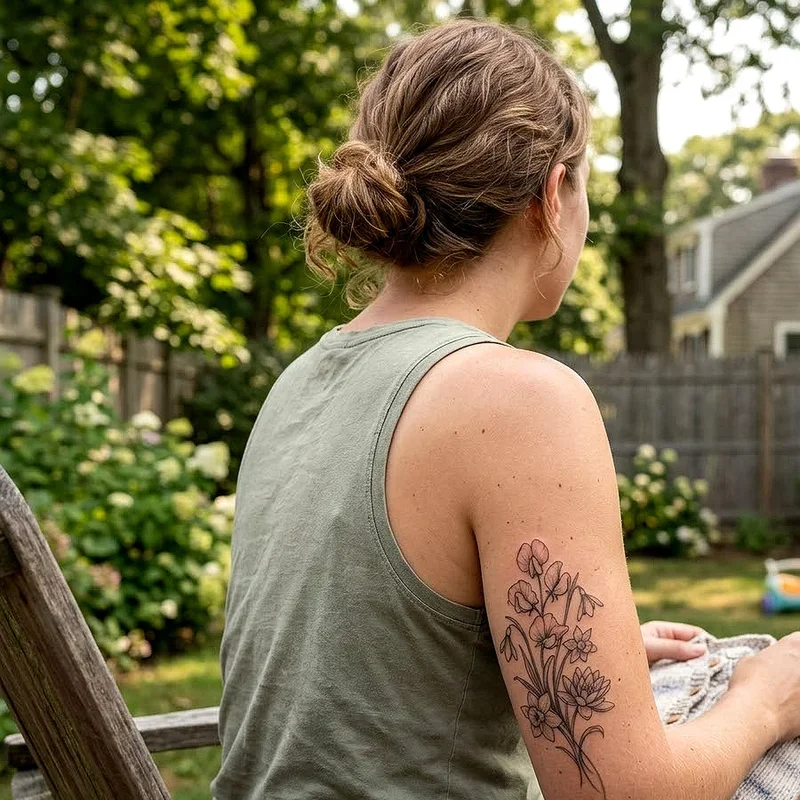 Tattoo Ideas for Women with Kids Names