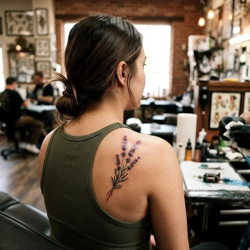 Girl Shoulder Tattoo Ideas