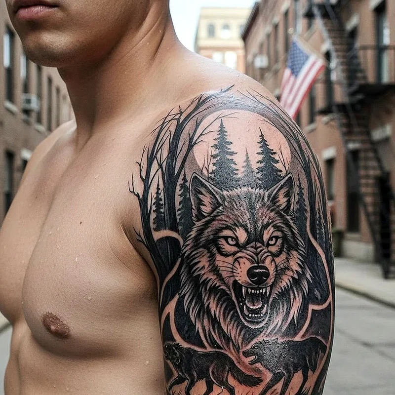 Strength Tattoo Ideas for Men