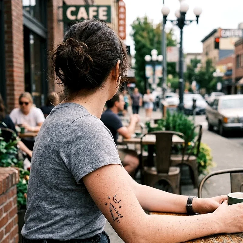 Simple Outline Tattoo Ideas