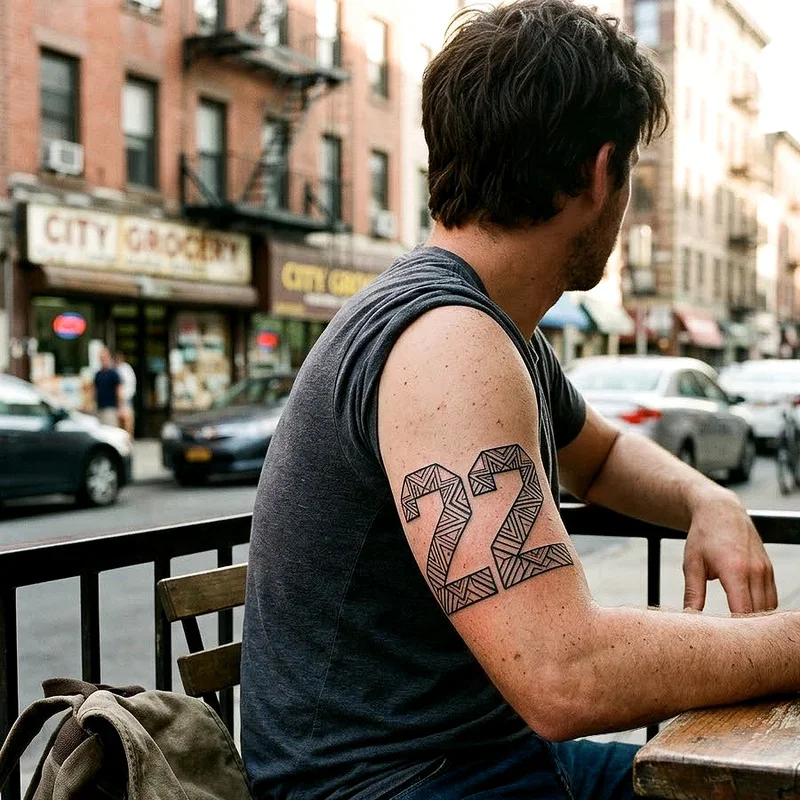 Number 22 Tattoo Ideas