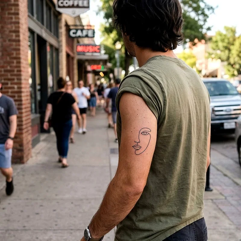 Simple Outline Tattoo Ideas