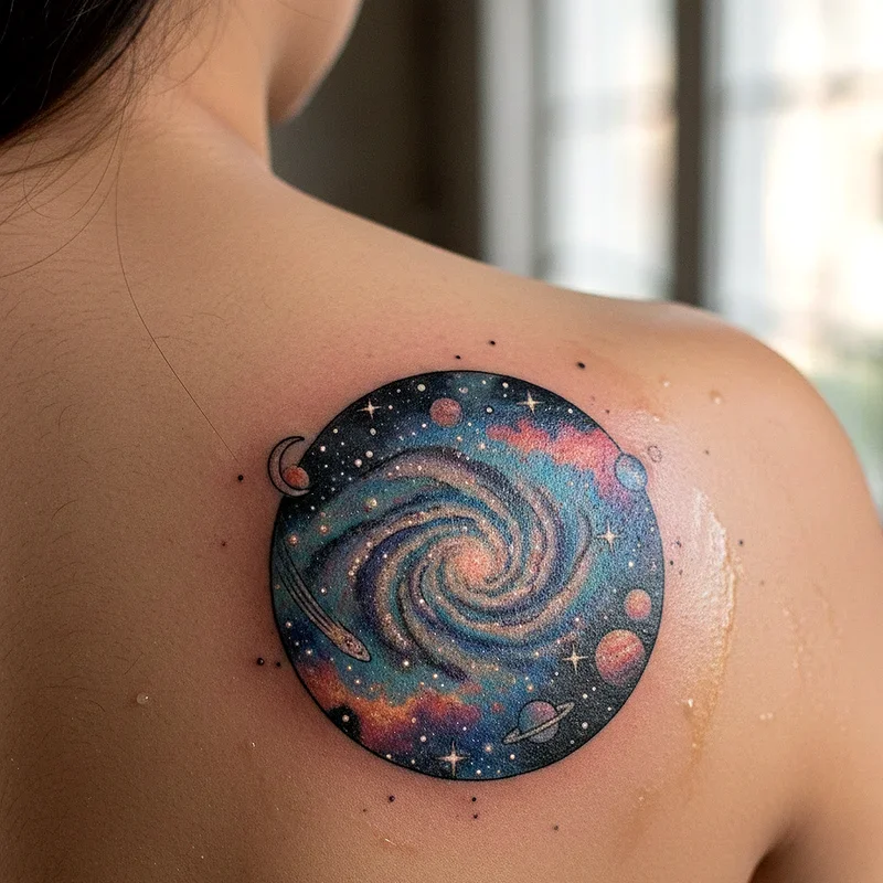 15 Space Tattoo Ideas Perfect for Astronomy Lovers