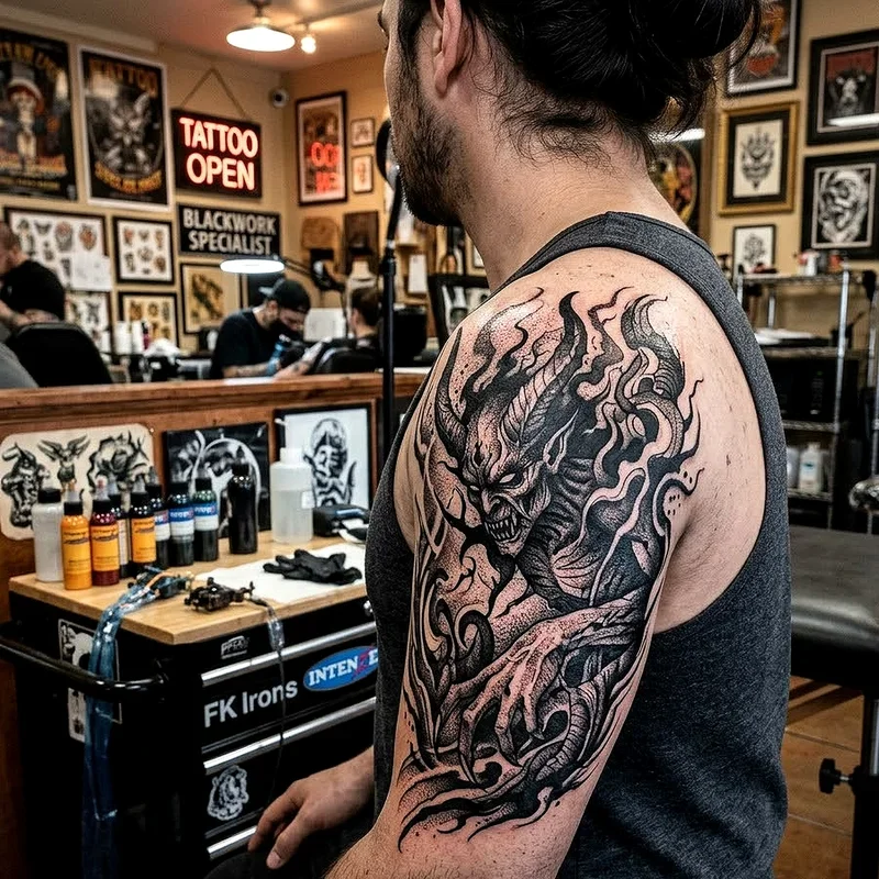 Demon Girl Tattoo Ideas