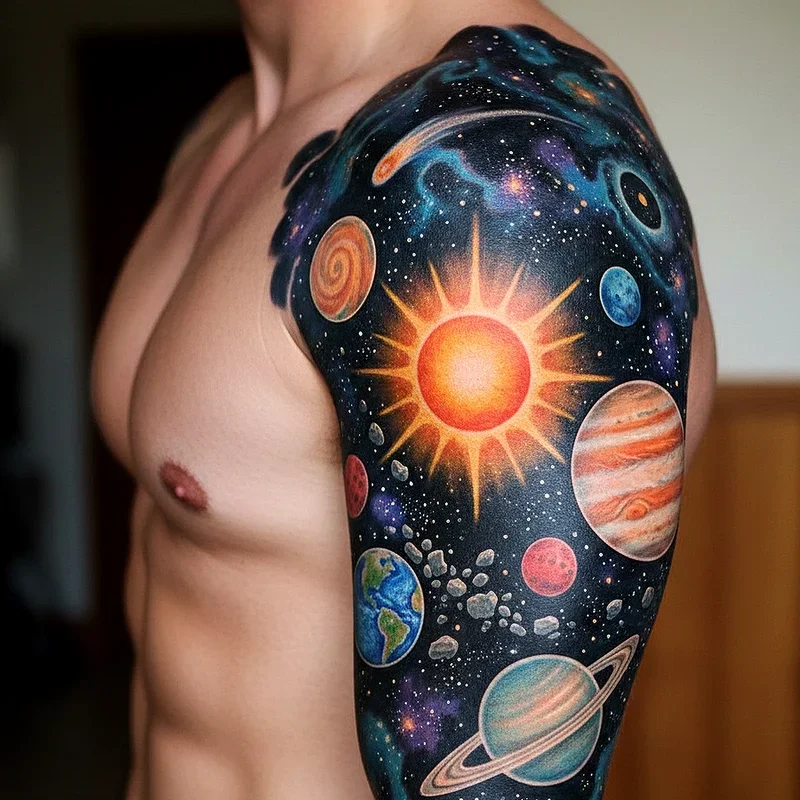 Space Tattoo Ideas