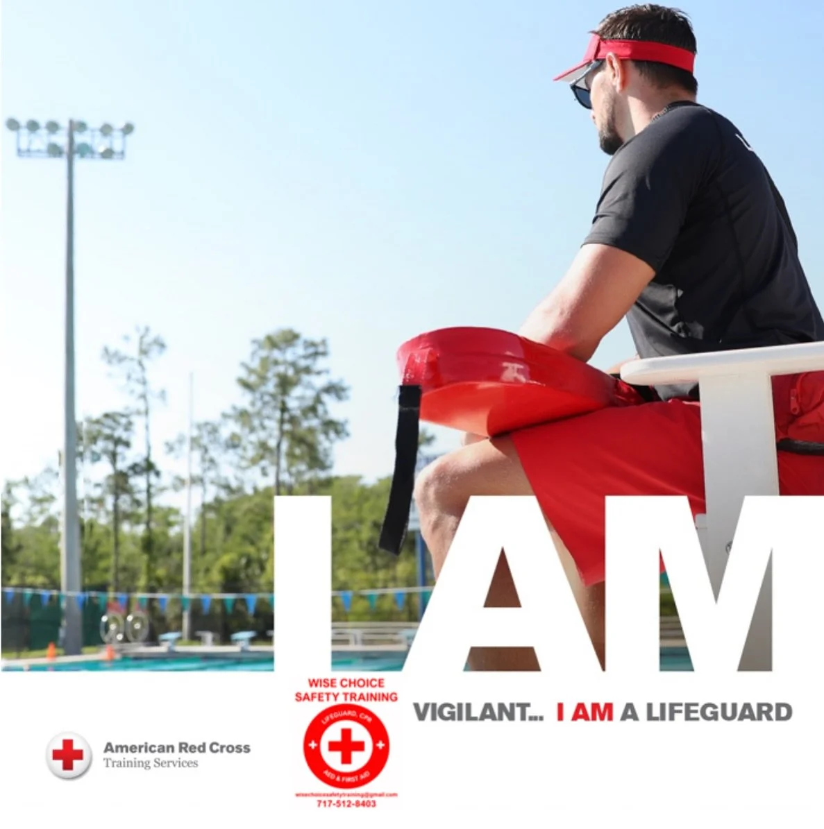 👁️&zwj;🗨️ I AM VIGILANT. I AM A LIFEGUARD. 💪🌊
Every second matters. Every watch counts. Lifeguards aren&rsquo;t just sitting&mdash;they&rsquo;re scanning, protecting, and saving lives.

Join the ranks of those who stand ready.
Train with Wise Cho