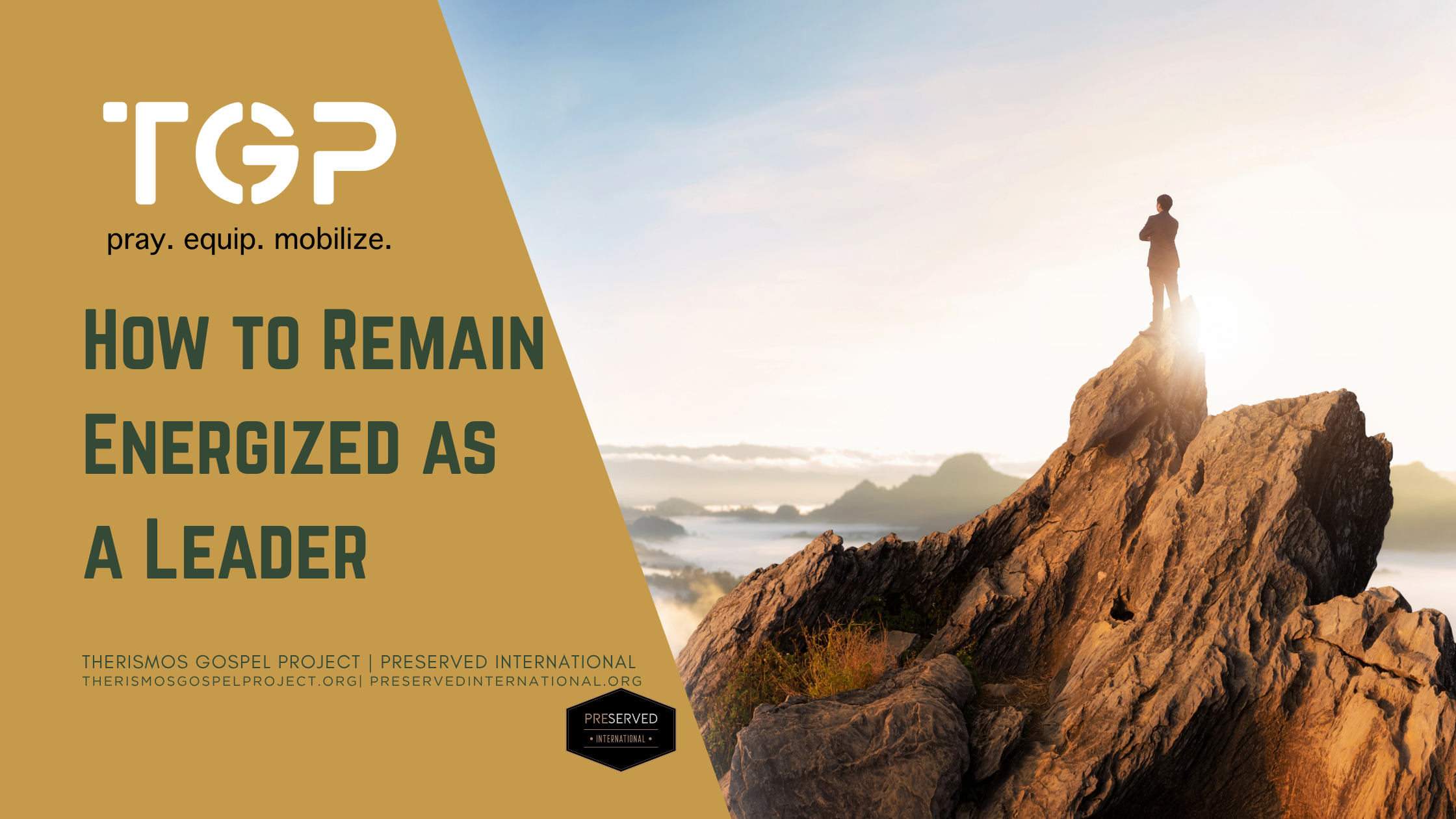 How to Remain Energized as a Leader