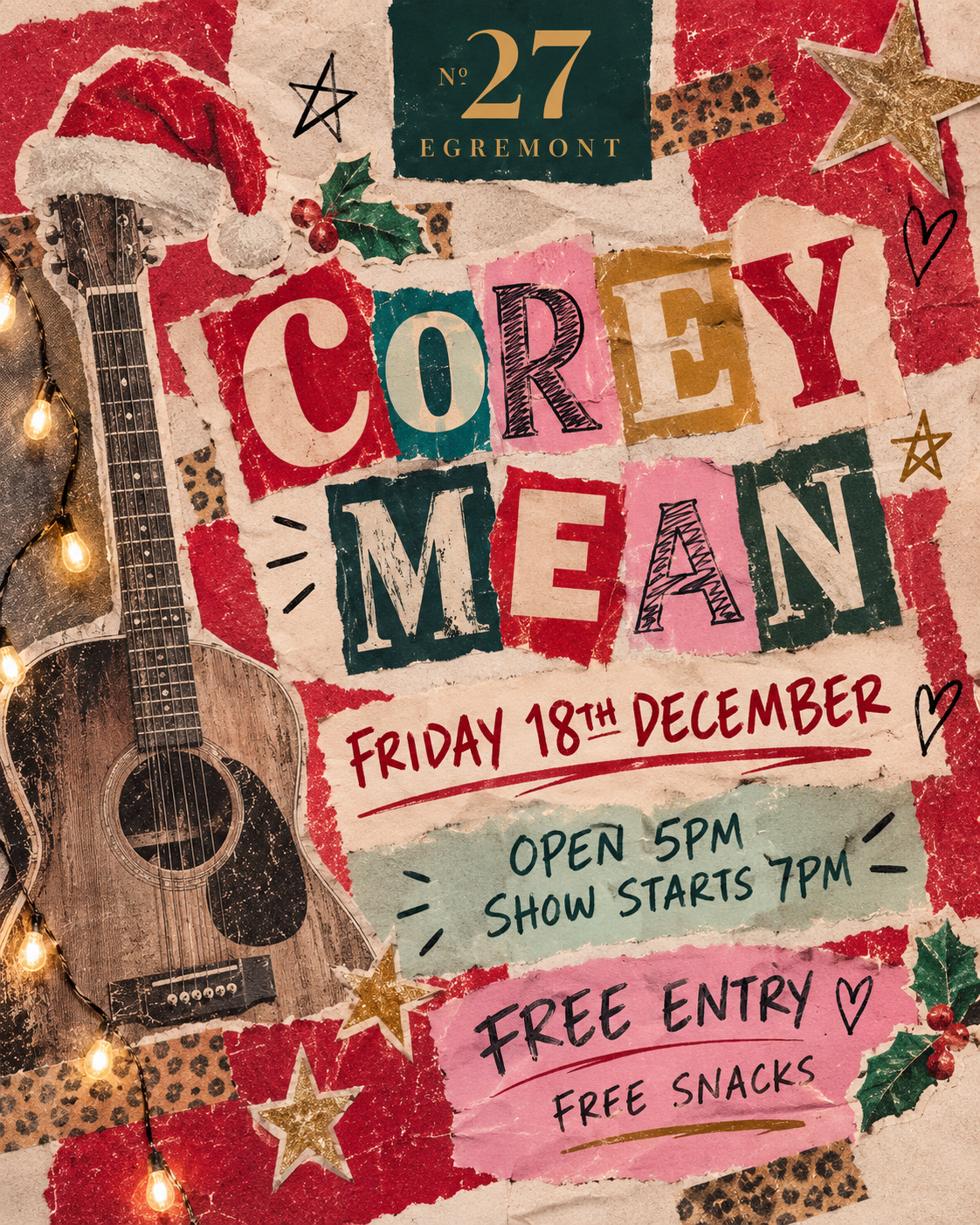 Handcrafted Corey Mean Christmas Gig Poster.png