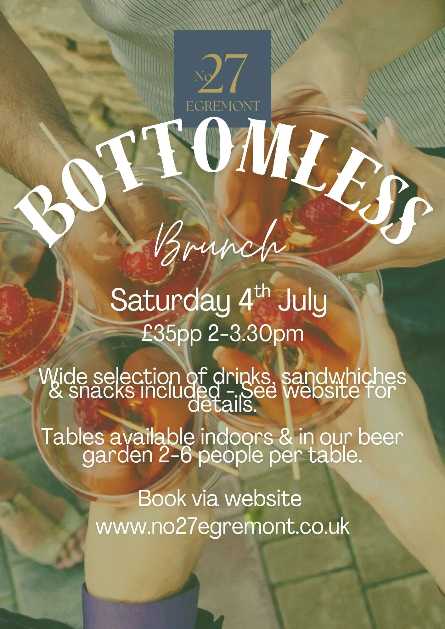 Bottomless Brunch 4th July