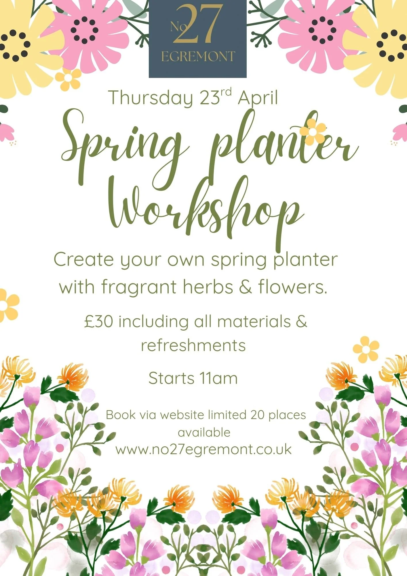 Spring Planter Workshop