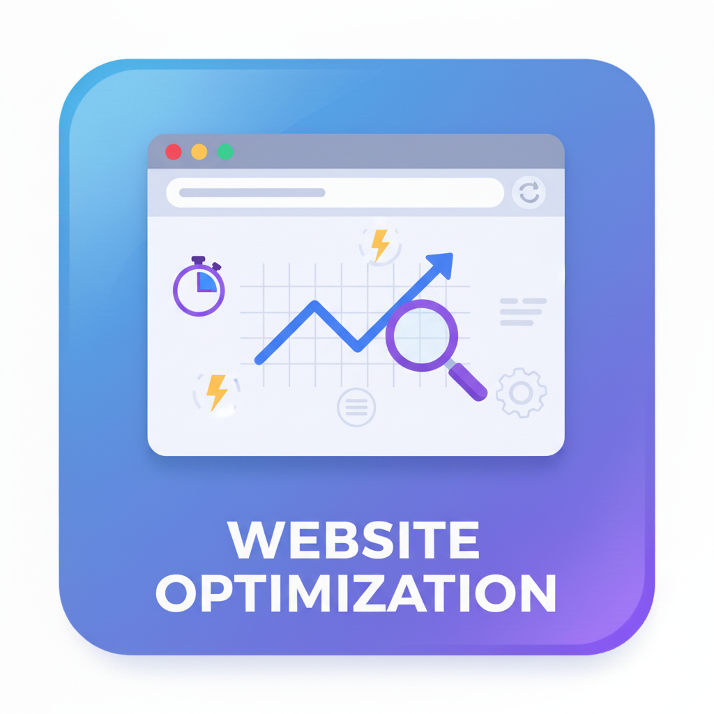 rowser window icon for website optimization