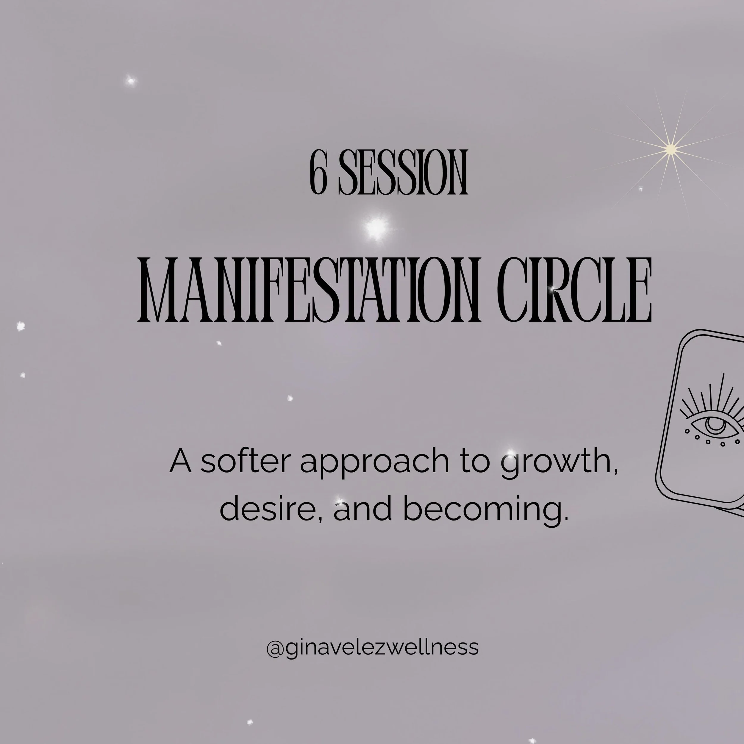 Has modern manifestation rhetoric made you feel worse about yourself - compounding feelings like shame, brokenness, or unworthiness?

Manifestation Circle approaches the goals we set for ourselves differently. Together, we explore the socio-cultural 