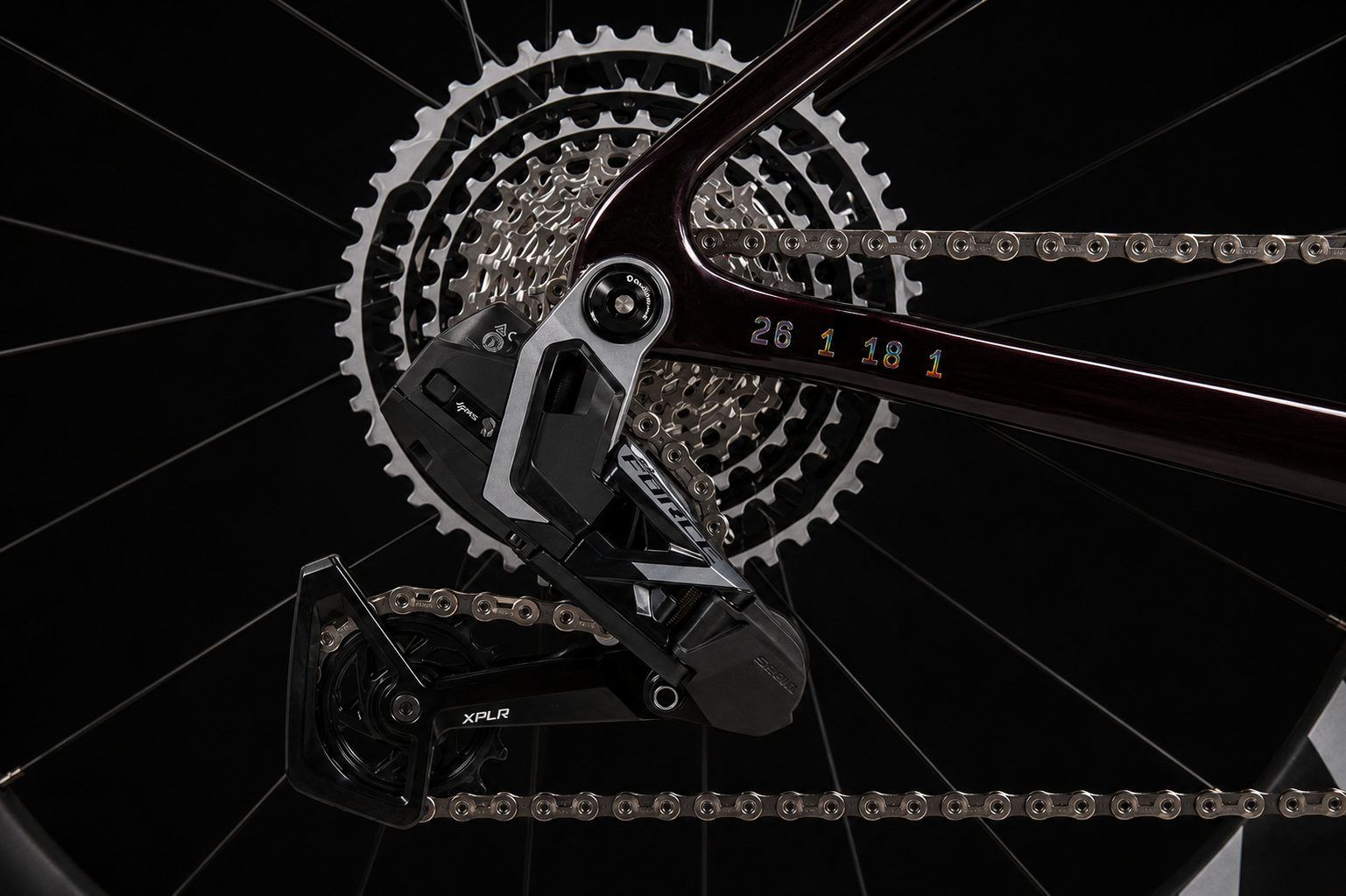 ANGEL Gamma performance gravel bike with SRAM XPLR drivetrain