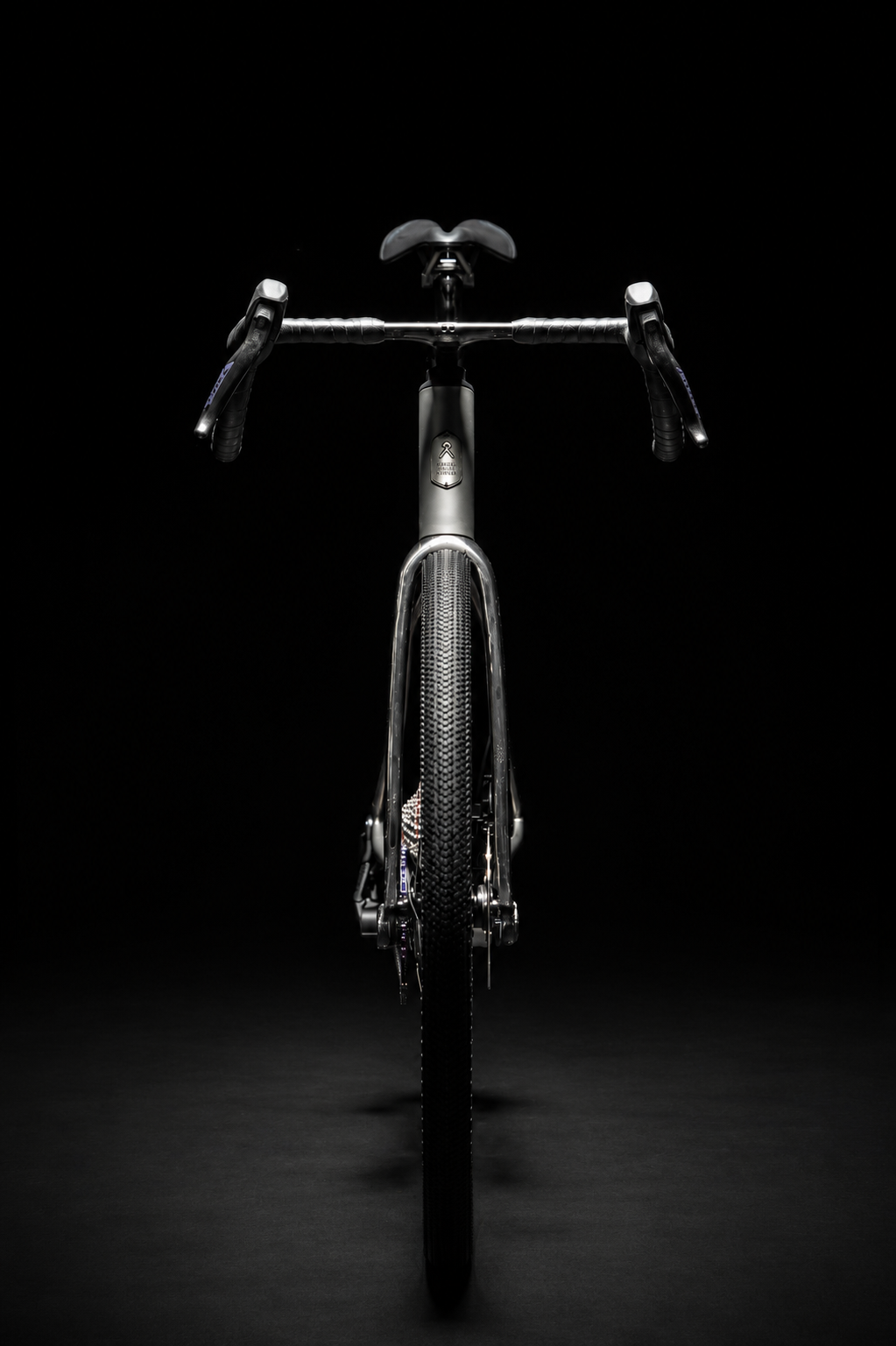 ANGEL Miracle bespoke titanium gravel bike with custom geometry