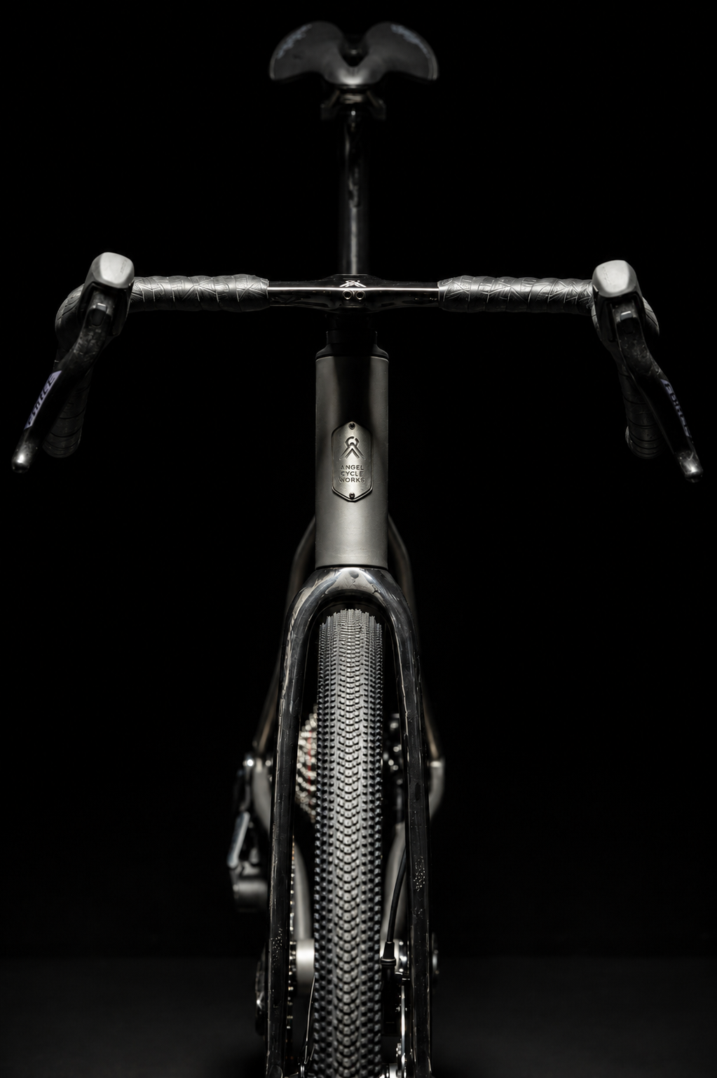 ANGEL Miracle bespoke gravel bike handcrafted in titanium