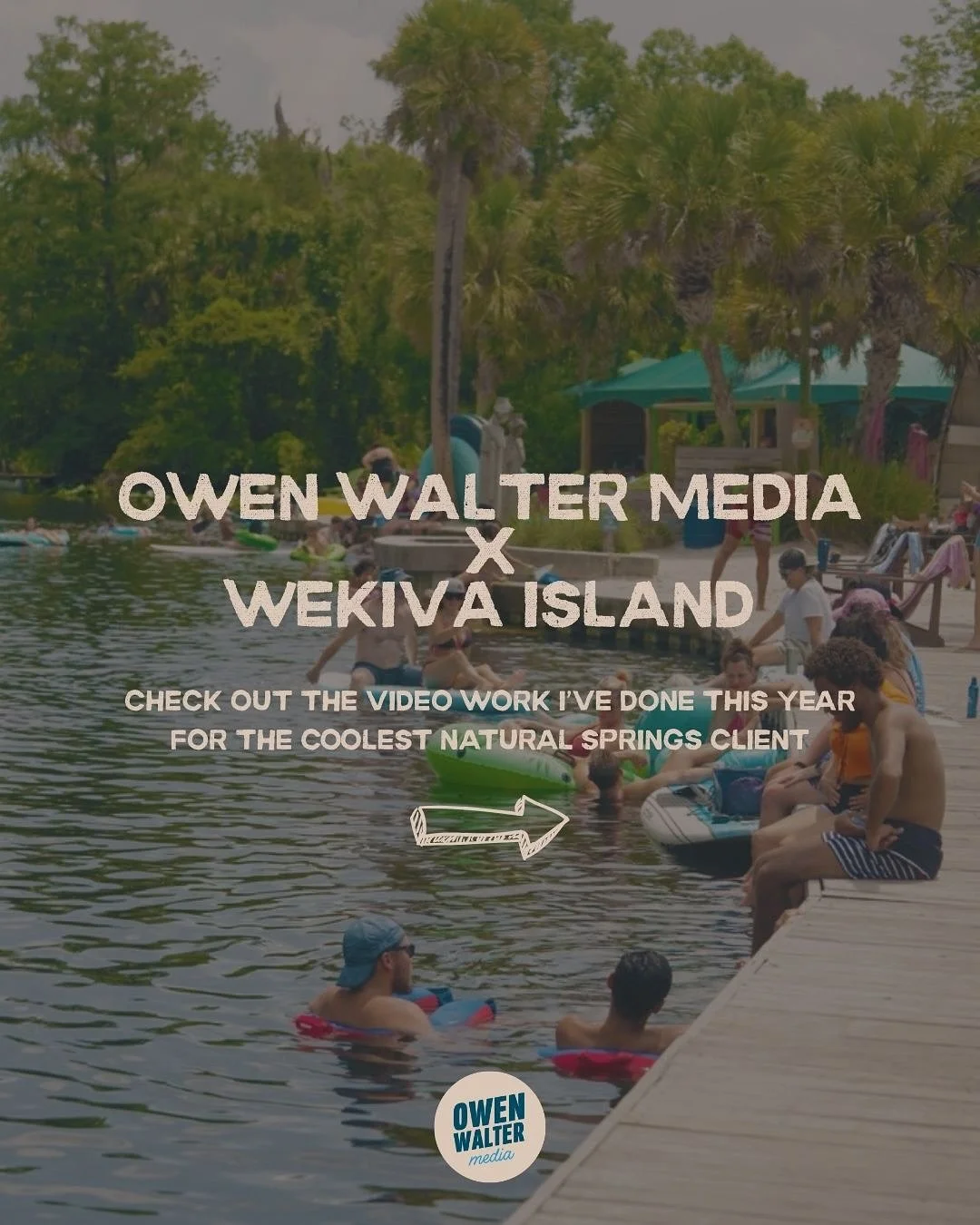 SWIPE to see all this fun video work for @wekivaisland 🌴☀️

And while you&rsquo;re at it, go see this place for yourself! It&rsquo;s incredible. 

#orlandovideographer #videography