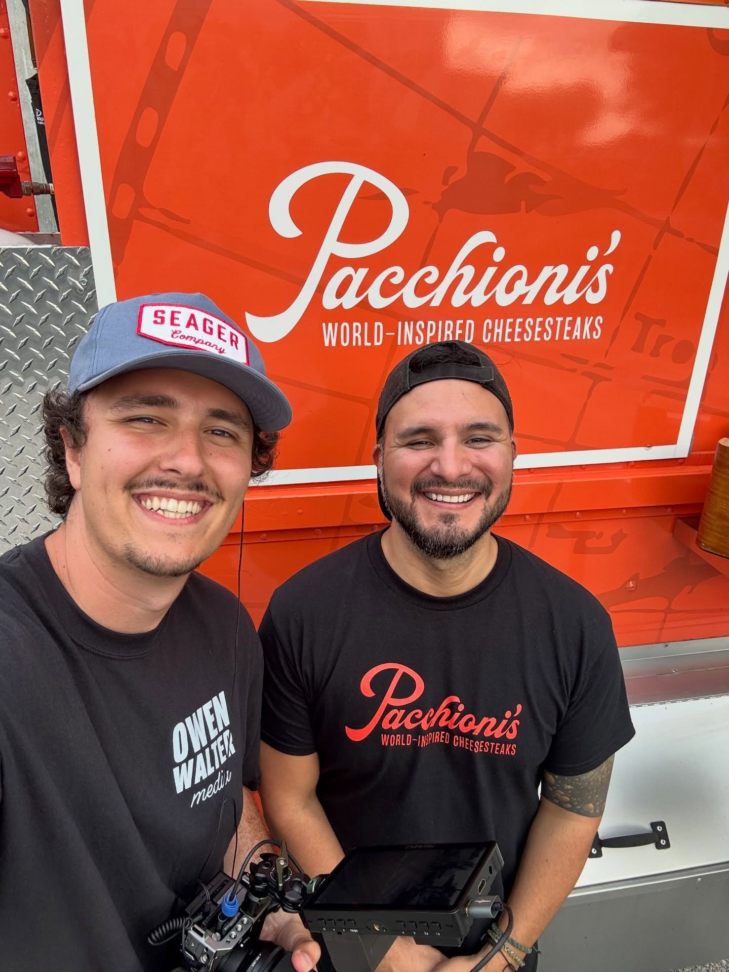 ➡️ SWIPE to check out some videos to promote the collaboration of @pacchionisstks x @perlaspizza ‼️

The result? A full sellout from lots of enthusiastic customers. I think it&rsquo;s safe to say the video worked! 🎥