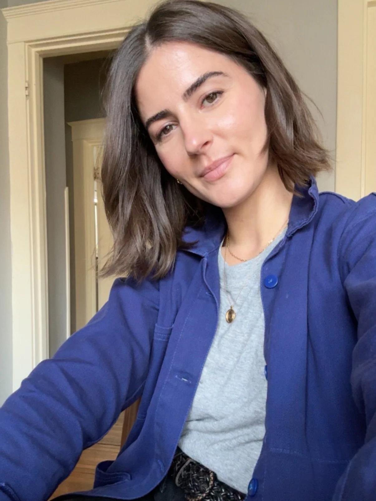 A lil recap for ya

- me, today
- @bellapatinakc, Saturday
- outfit, Sunday
- newest knitting project, w Carmela helping
- collage 1.4.26
- collage 1.1.26