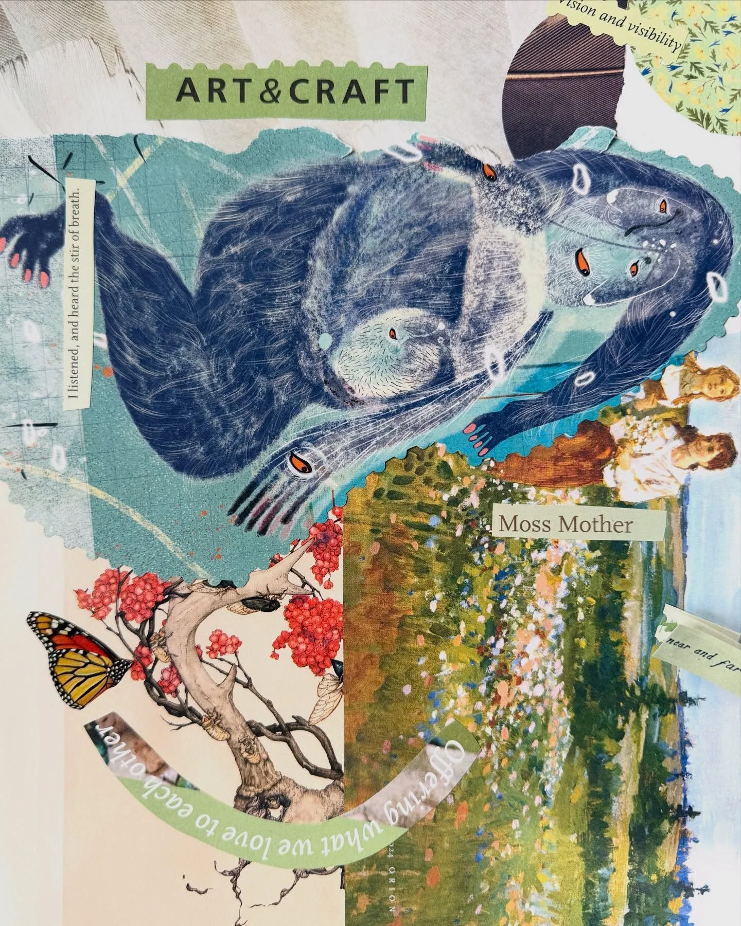 Lately&hellip;

- another day, another collage
- time with dear friends
- my lil #sophiescarf I knit from @petiteknit 
- such a wonderful women&rsquo;s retreat led by @amyrosecarrillo at the gorgeous @center_for_being 
- when I tell you I had the mos